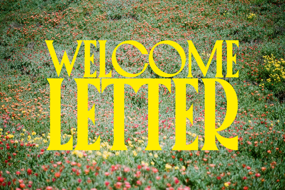 Welcome Letter